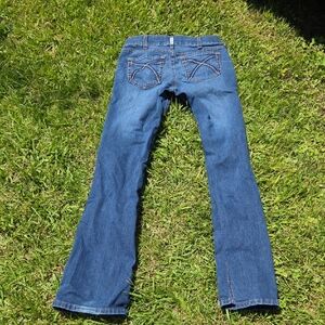 Ariat Perfect Rise Denim Jeans Boit Cut Size 29L